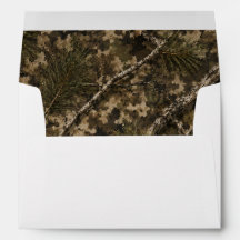Envelope com Forro Camuflado