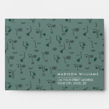 Envelope com Monograma Personalizado