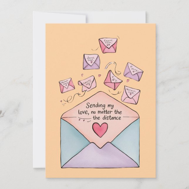 Envelope de Cartão de Amor (Frente)