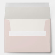 Envelope de Casamento Warm Blush & Warm Ivory