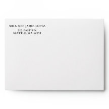 Envelope Elegante Floral Roxo