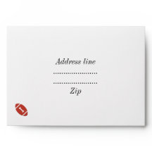 Envelope Festa de aniversário de futebol