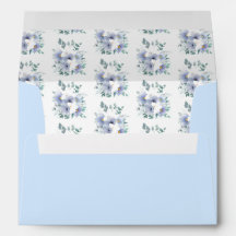Envelope Floral Impressão