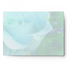 Envelope Floral Rosa Teal Pálido