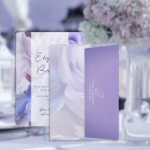 Envelope Floral Rosa Violeta Azul