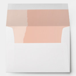 Envelope personalizado simples de casamento por bl