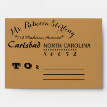 Envelopes Brown de Reciclado pré-endereçado