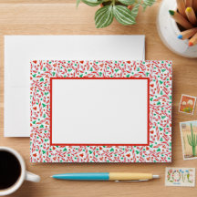 Envelopes de doçura Candy Cane