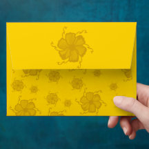 Envelopes Monocromáticos FTF em Amarelo