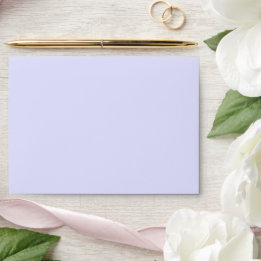 Envelopes Pastel Periwinkle Purple Wedding