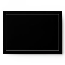 Envelopes simples preto-e-branco