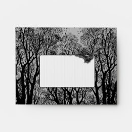 Envelopes Spooky Halloween A2