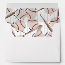 envelopes temáticos de baseball