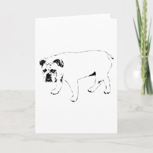 Enviando Gentileza, Cartão de Arte de Cachorro