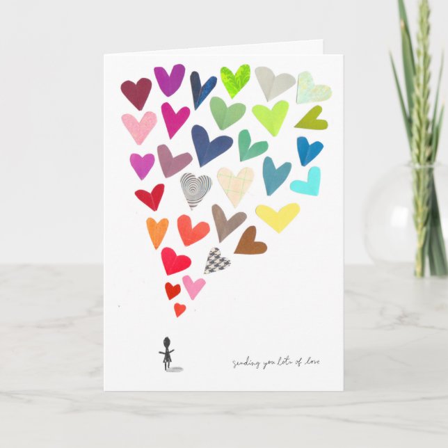 Enviando muito cartão de amor para você (Frente)