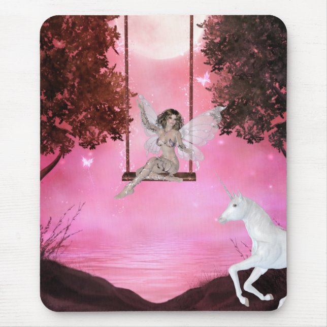 Enviando para o Unicórnio - Mousepad Fantasy (Frente)