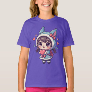 Enviando um pouco de amor para você! 💖 Camiseta