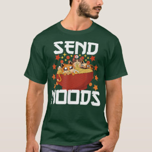 Enviar Camisa De Gatinho De NoodsEngraçado Ramen N
