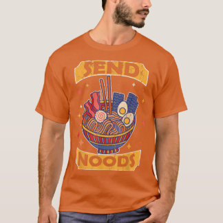 Enviar camiseta Noods Ramen Noodles Distresse Japo