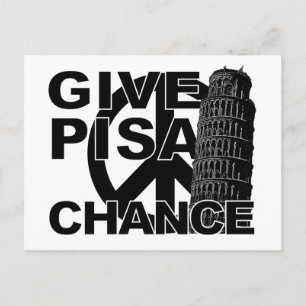 Enviar cartão postal personalizado Pisa Chance