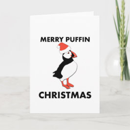 Enviar Cartões de Natal Puffin de Feliz neste Feri