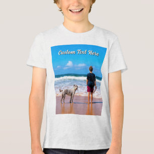 Envie a foto do seu animal de estimação Camiseta p