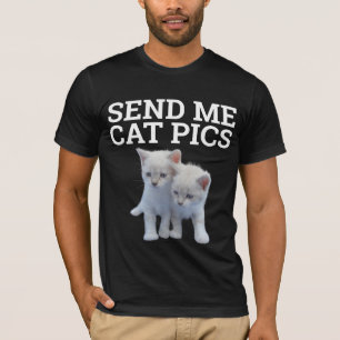 ENVIE-ME FOTOS, Camisetas engraçadas de gatos