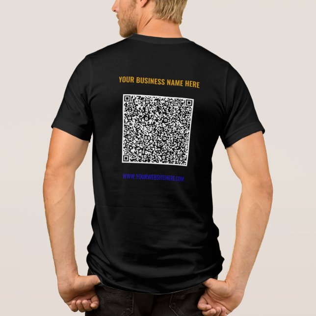 Envie seu Código QR de Negócios e Informações de T (Verso)