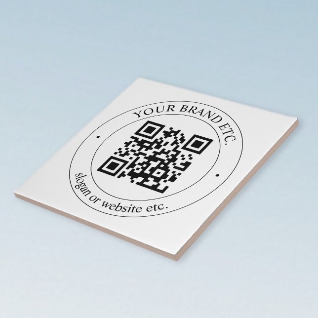 Envie Seu Próprio Código QR e Texto Personalizável (Criador carregado)
