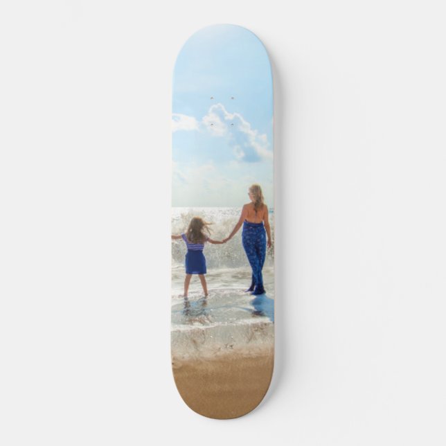 Envie sua foto Skateboard (Frente)