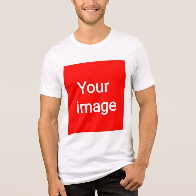Envie Sua Imagem Personalizada – Gráfico Personali (Frente)