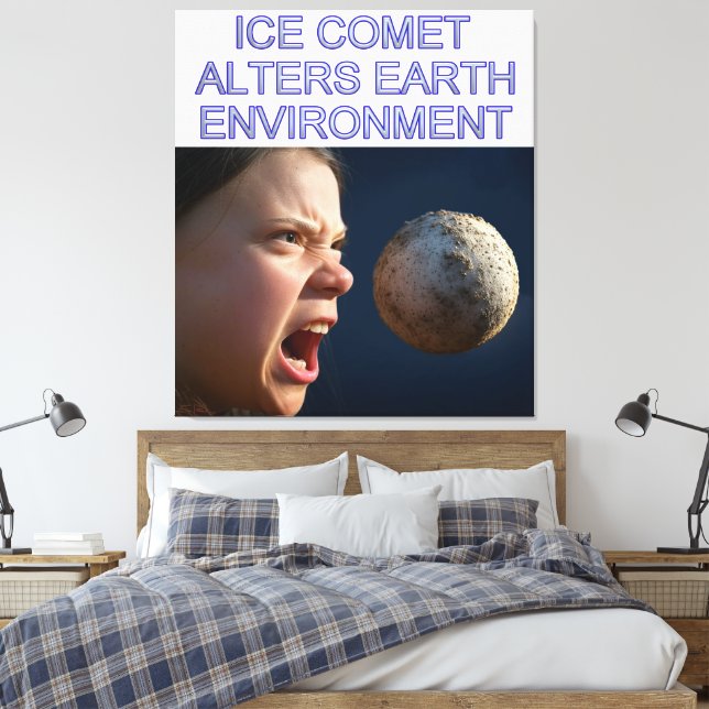 Environmental Impact canvas print (Insitu(Quarto))