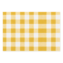 Envoltório Golden Gingham da coleção Golden hour