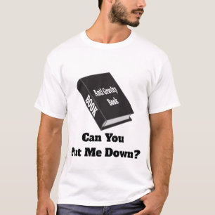 Envolvendo Camiseta Novidade com Gráfico do Livro