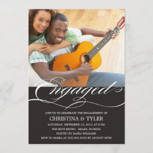 ENVOLVIDO!   CONVITE À FESTA DE NOIVADO