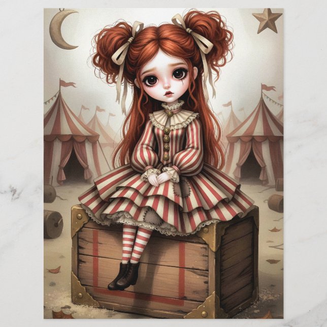 Ephemera Dark Circus Doll (Frente)