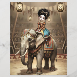 Ephemera Dark Circus Doll