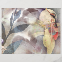 Ephemera Decoupage Vintage Fada