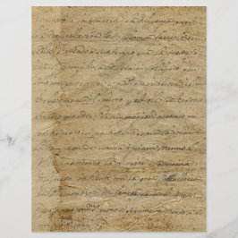 Ephemera Do Livro Do Papel de carta Antigo