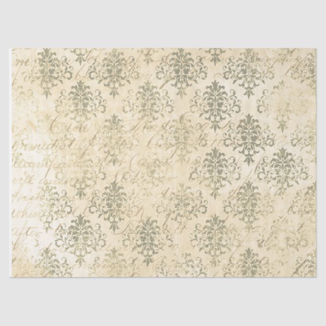 Ephemera Sepia - Série de papel Design 1 (Frente )