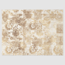 Ephemera Sepia - Série de papel Design 3