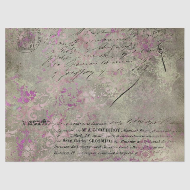 Ephemera - Série de Papel Distinto - Design 1 (Frente )