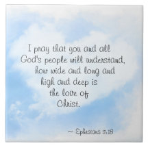 Ephesianos 3:18 Quão vasto e profundo é o amor pel