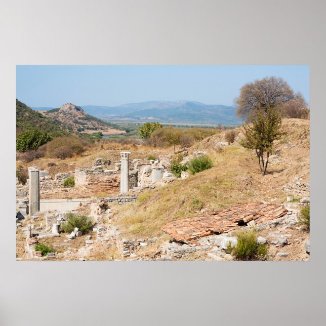 Ephesus in Turkey poster (Frente)