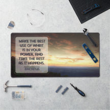 Epictetus Inspirational Cote "Melhor uso"