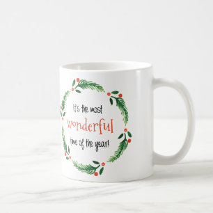 Época maravilhosa da caneca de café do ano  