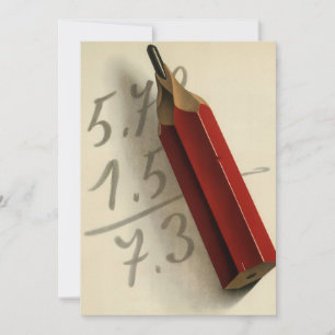 Equação Matemática com Lápis Vermelho, Negócios Vi