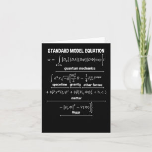 Equação Modelo Padrão De Nerdy - Presente Para Fís