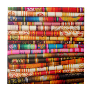 Equador, Área de Quito, Mercado de Artesanato Otav