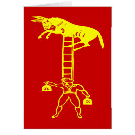 Equilibrando um ~ vivo do asno MUDE o cartão da